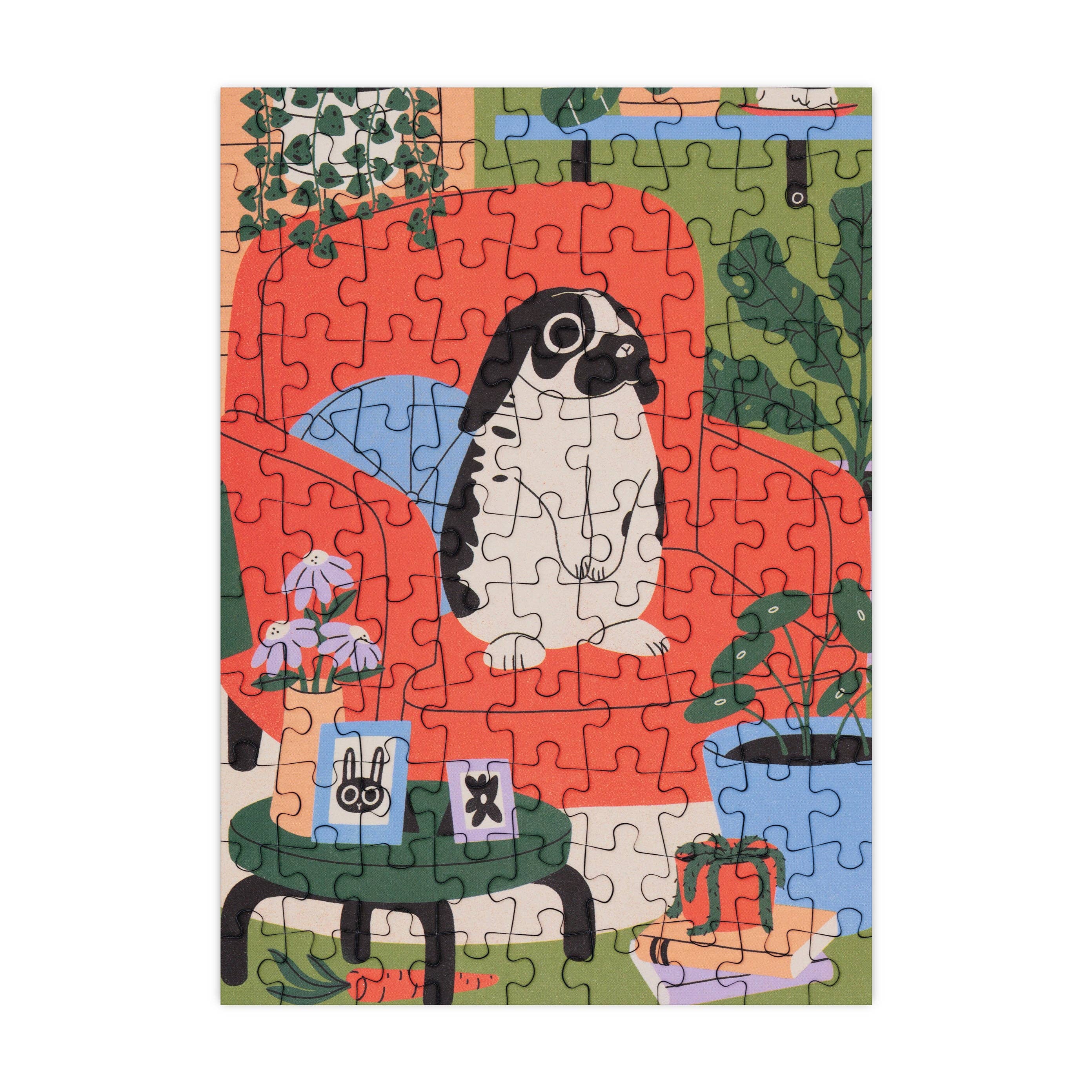 Rabbit - 99 Piece Mini Jigsaw Puzzle - Image 2