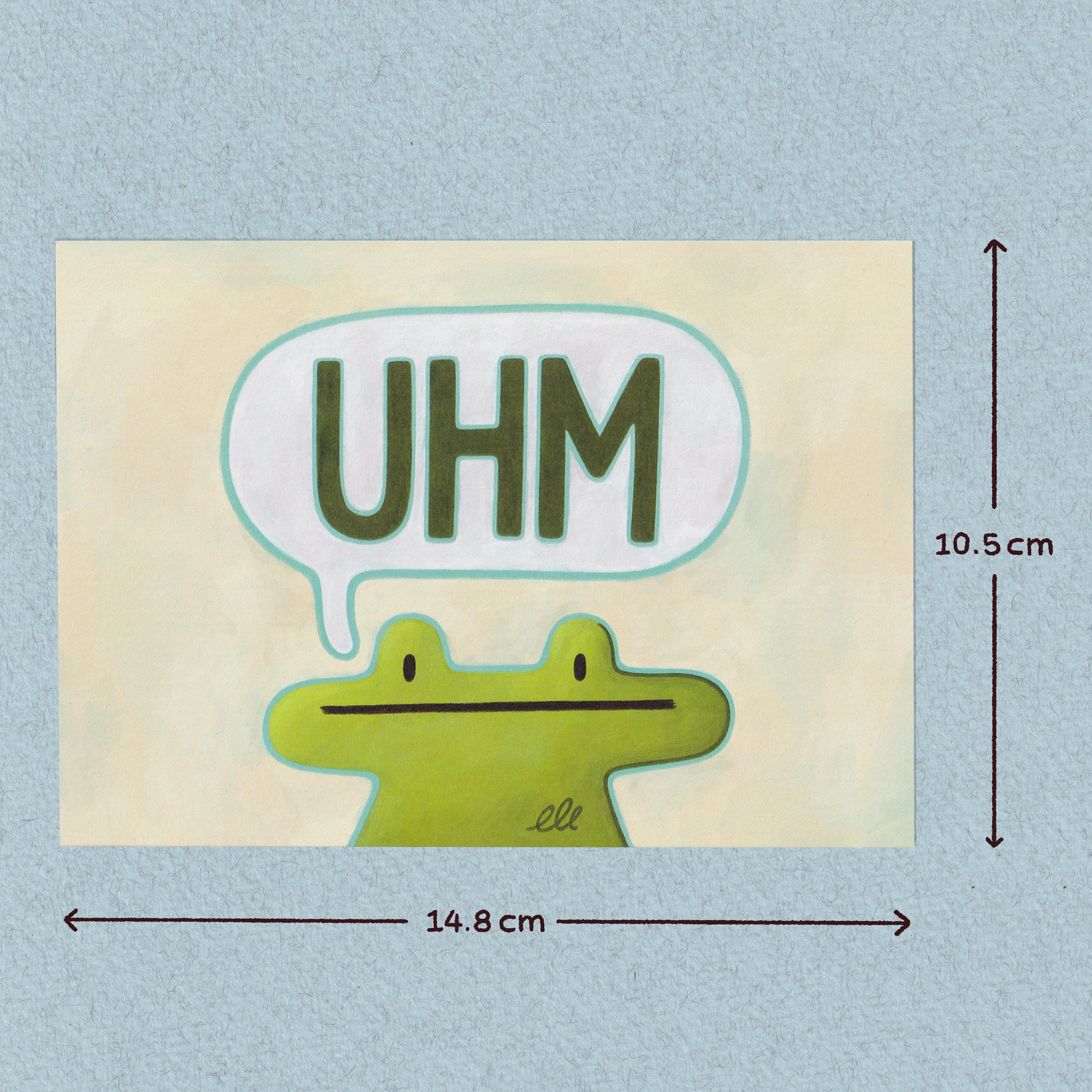UHM Frog Postcard - Image 3