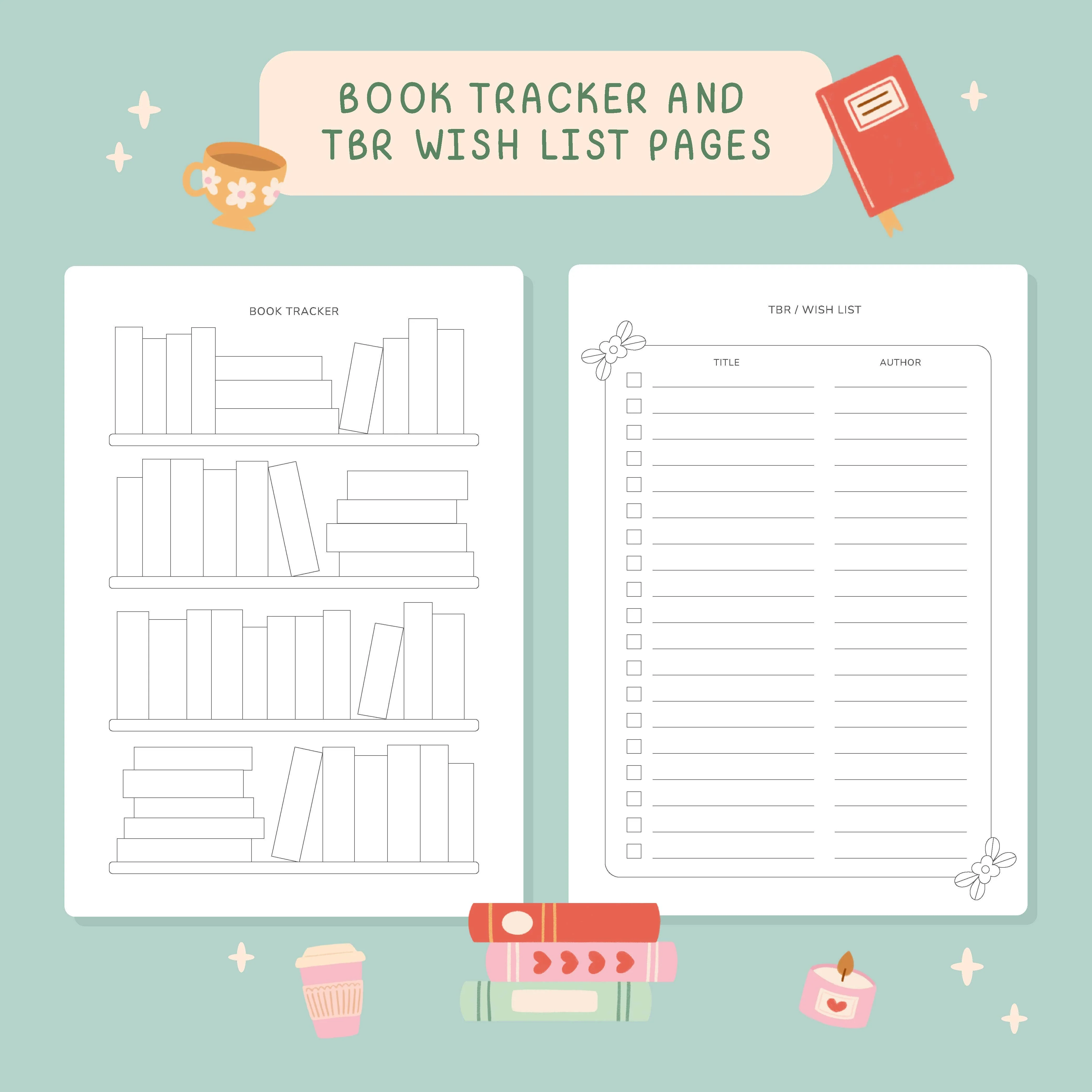 Reading Journal – 50 Page Book Review Notebook - Image 8
