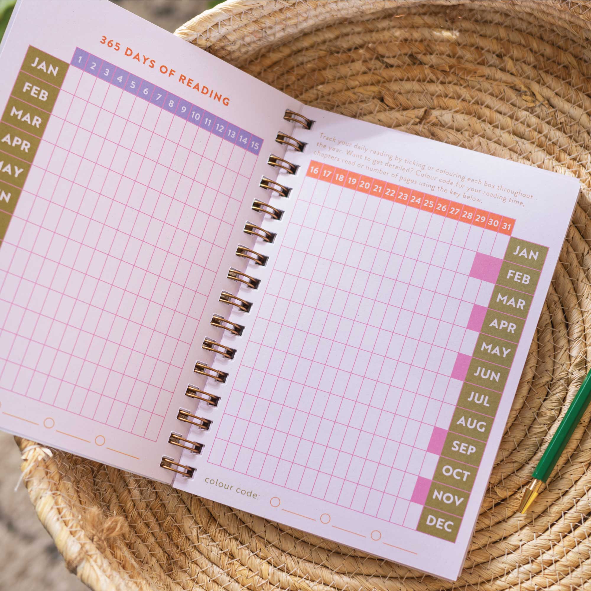 Reading Journal A5 | Deckchair Stripe - Image 4
