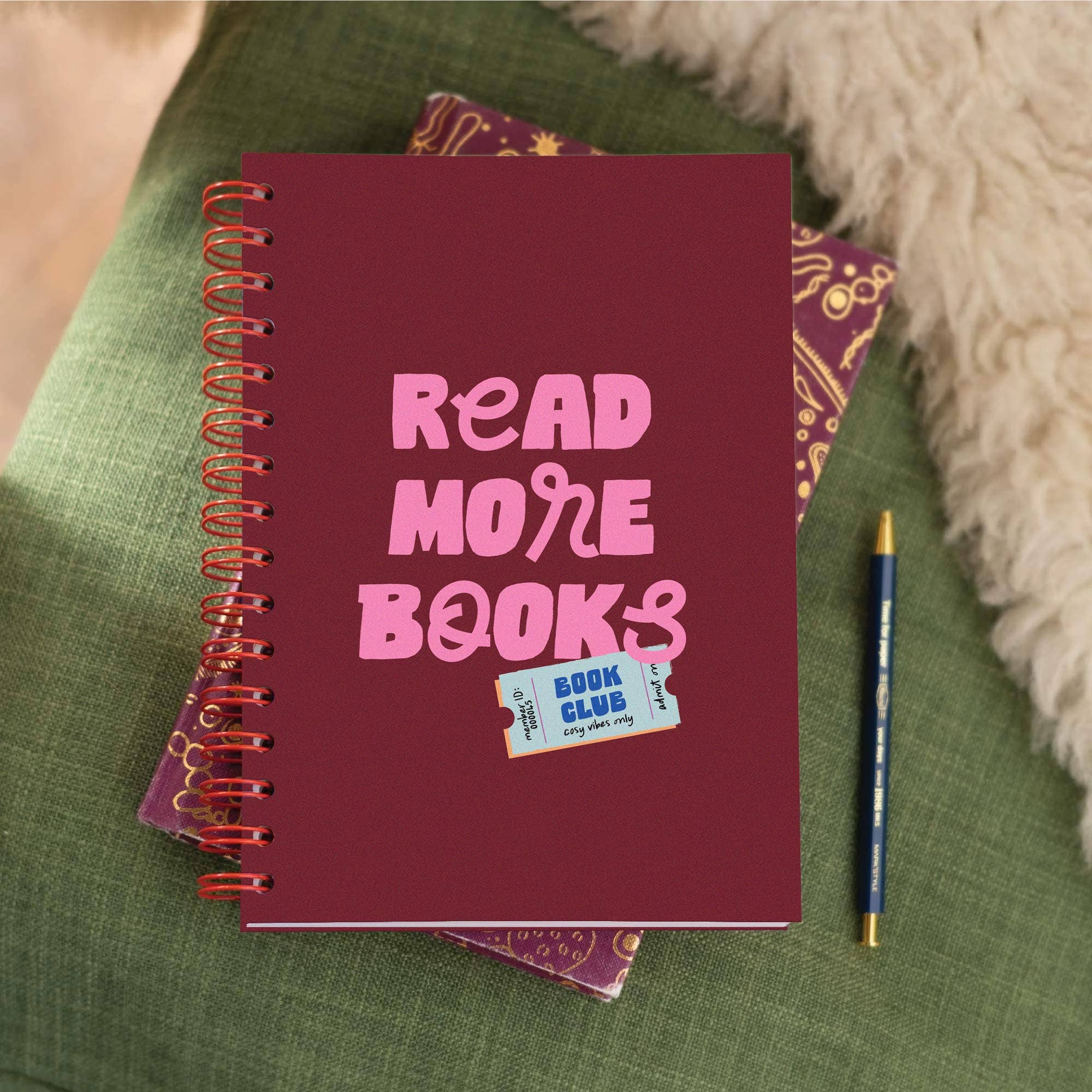 Reading Journal A5 | Hardback | More Books