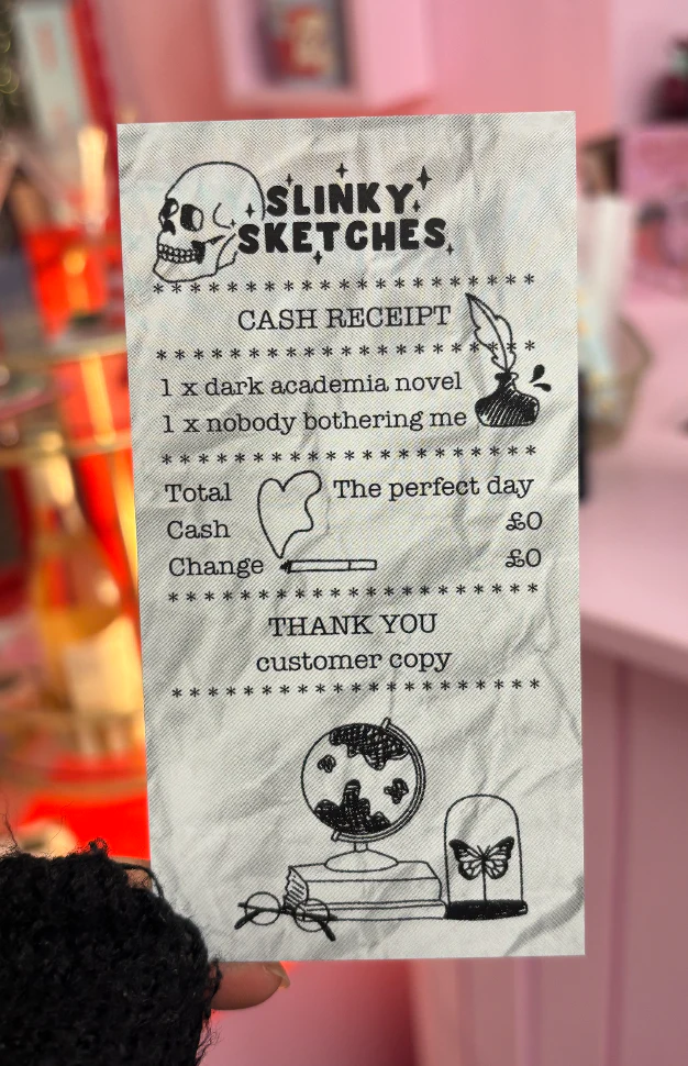 Receipt Genre Bookmark / Junk Bookmark - Image 3