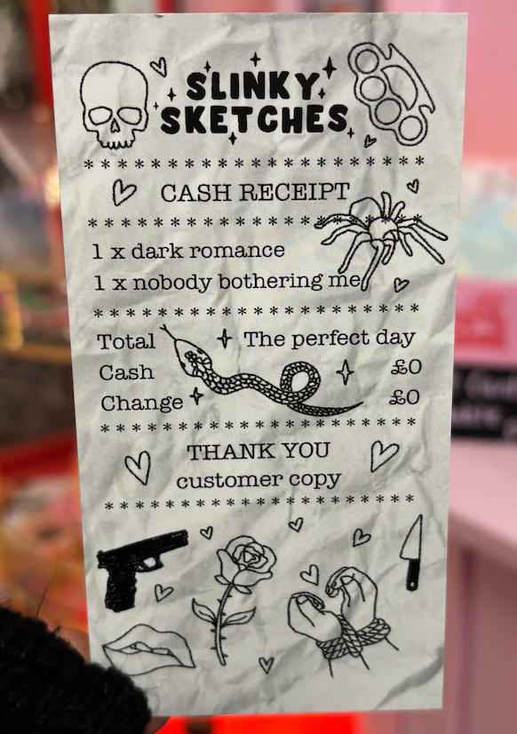 Receipt Genre Bookmark / Junk Bookmark - Image 9