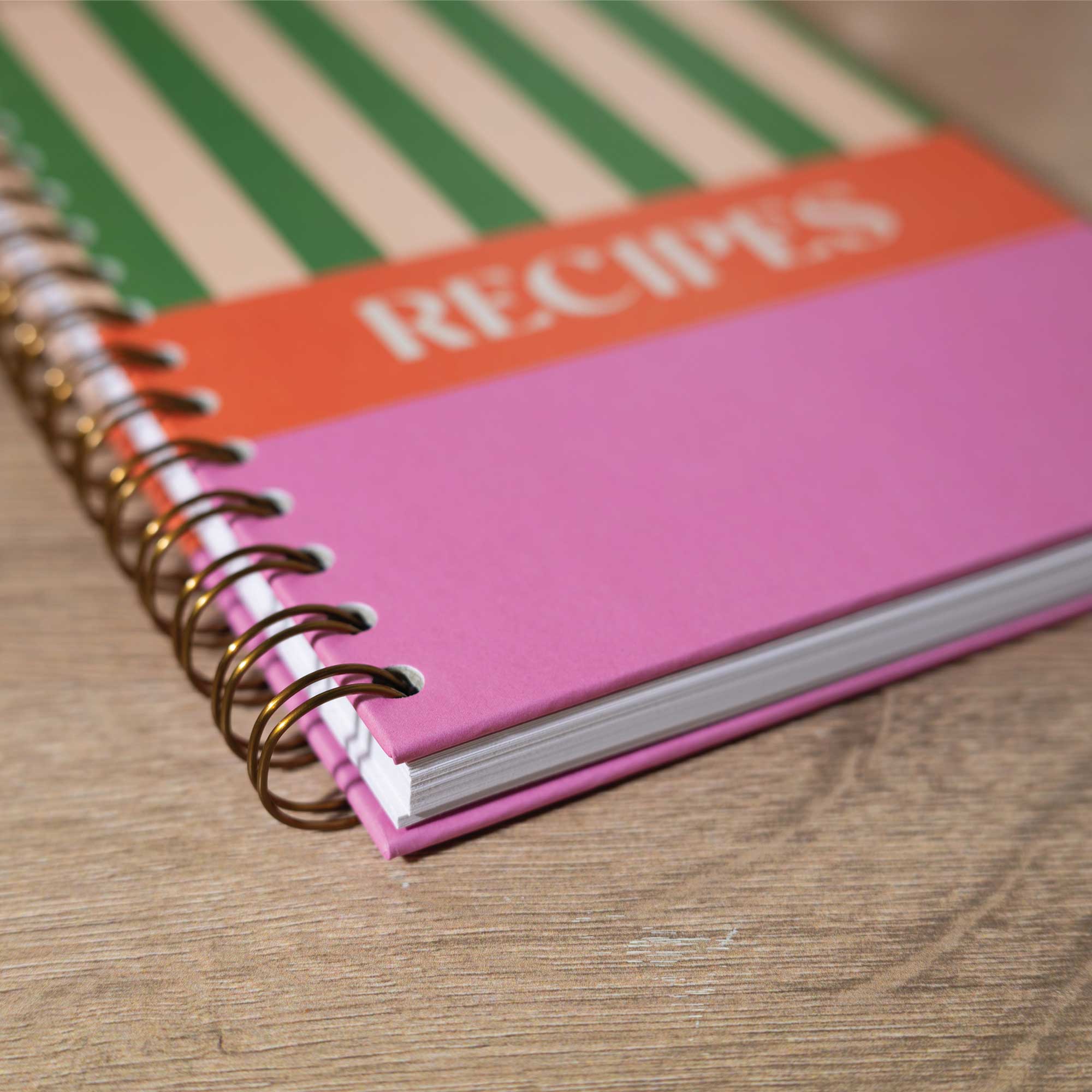 Recipe Book Journal A5 | Cabana Stripe | Hardcover - Image 7