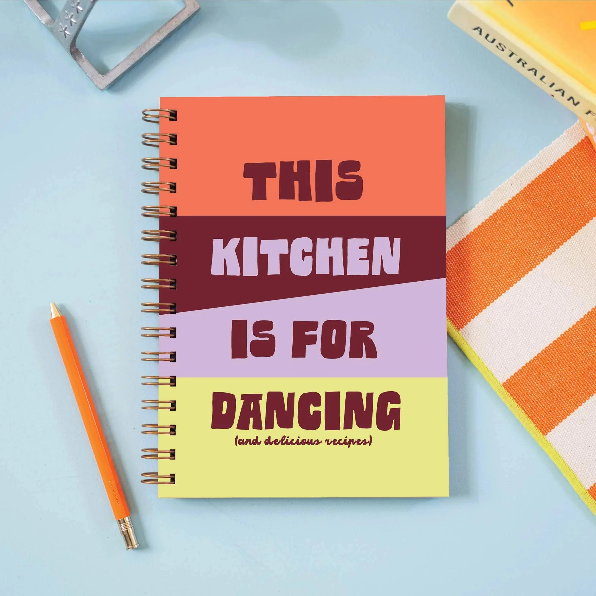 Recipe Book Journal A5 | Hardback | Kitchen Dancing