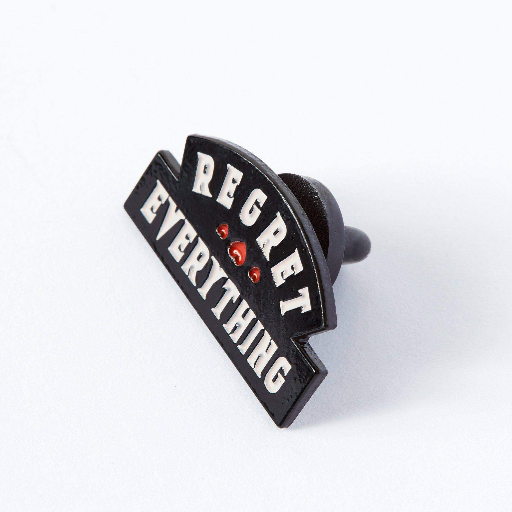 Regret Everything Enamel Pin - Image 2