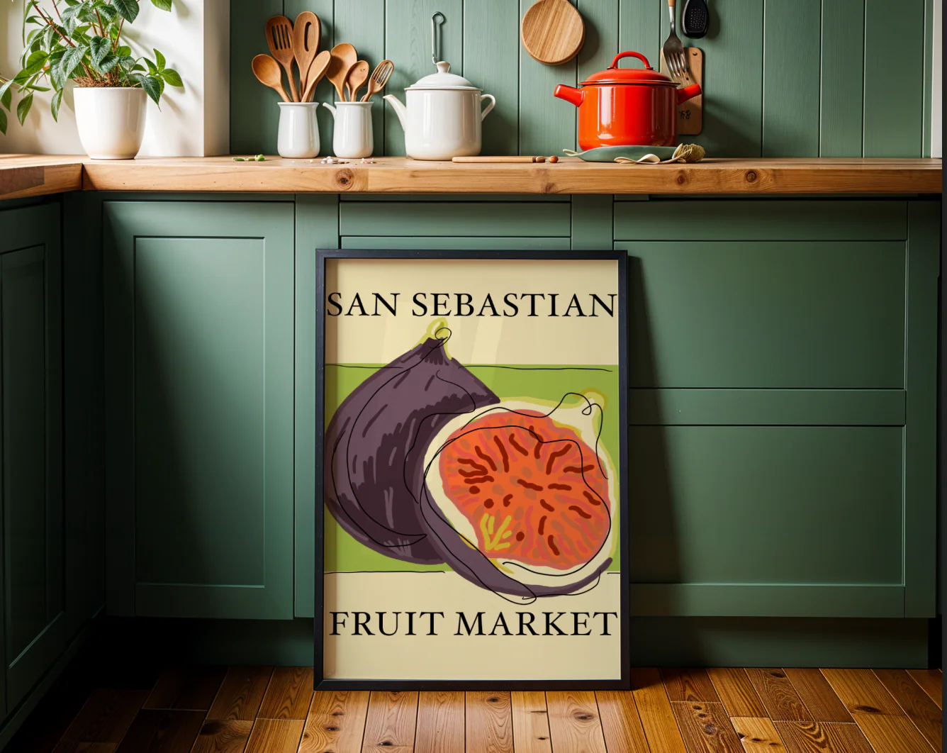 San Sebastián Art Print