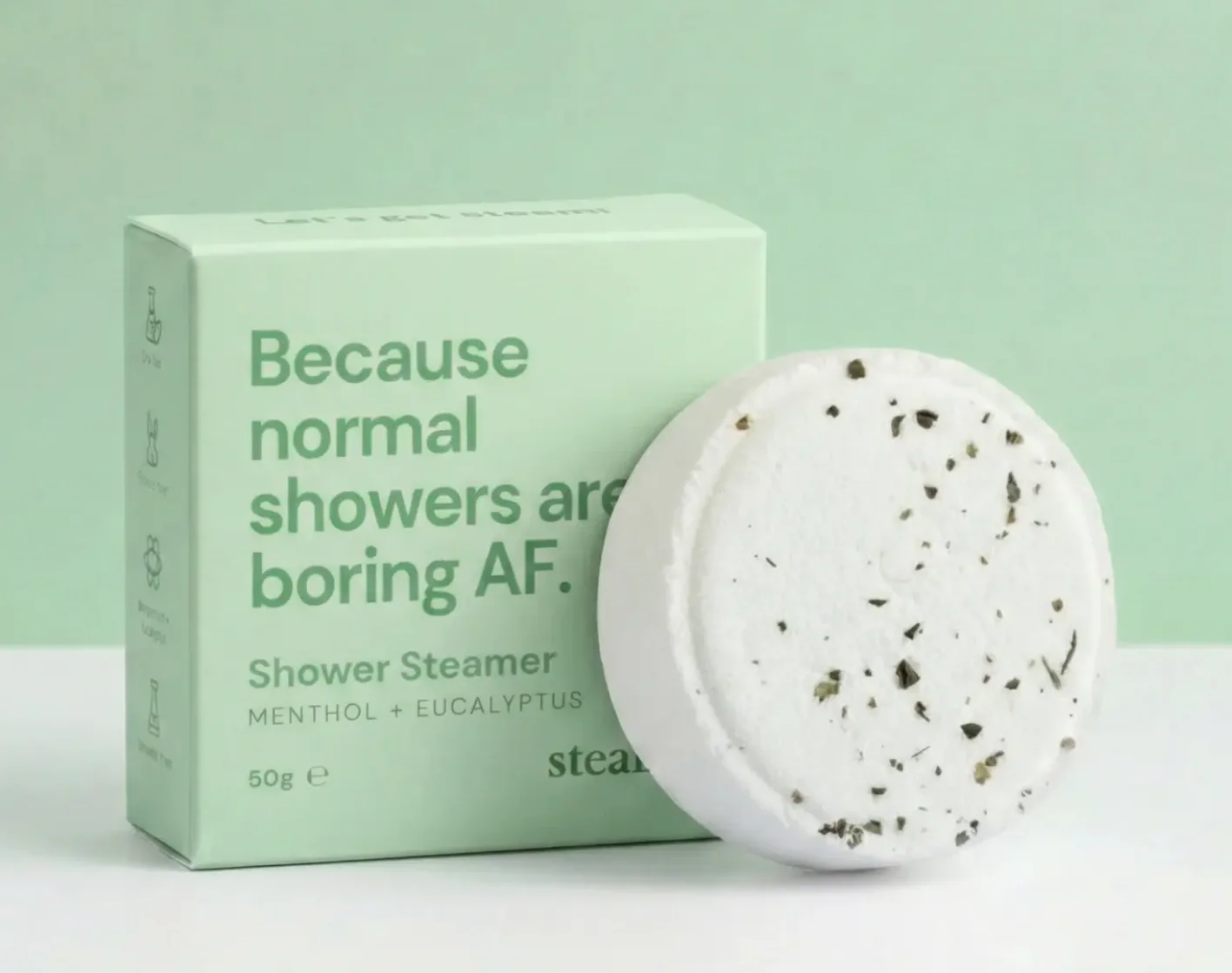 Shower Steamer | Shower Bomb | Shower Fizzer | Shower Melt - Image 2