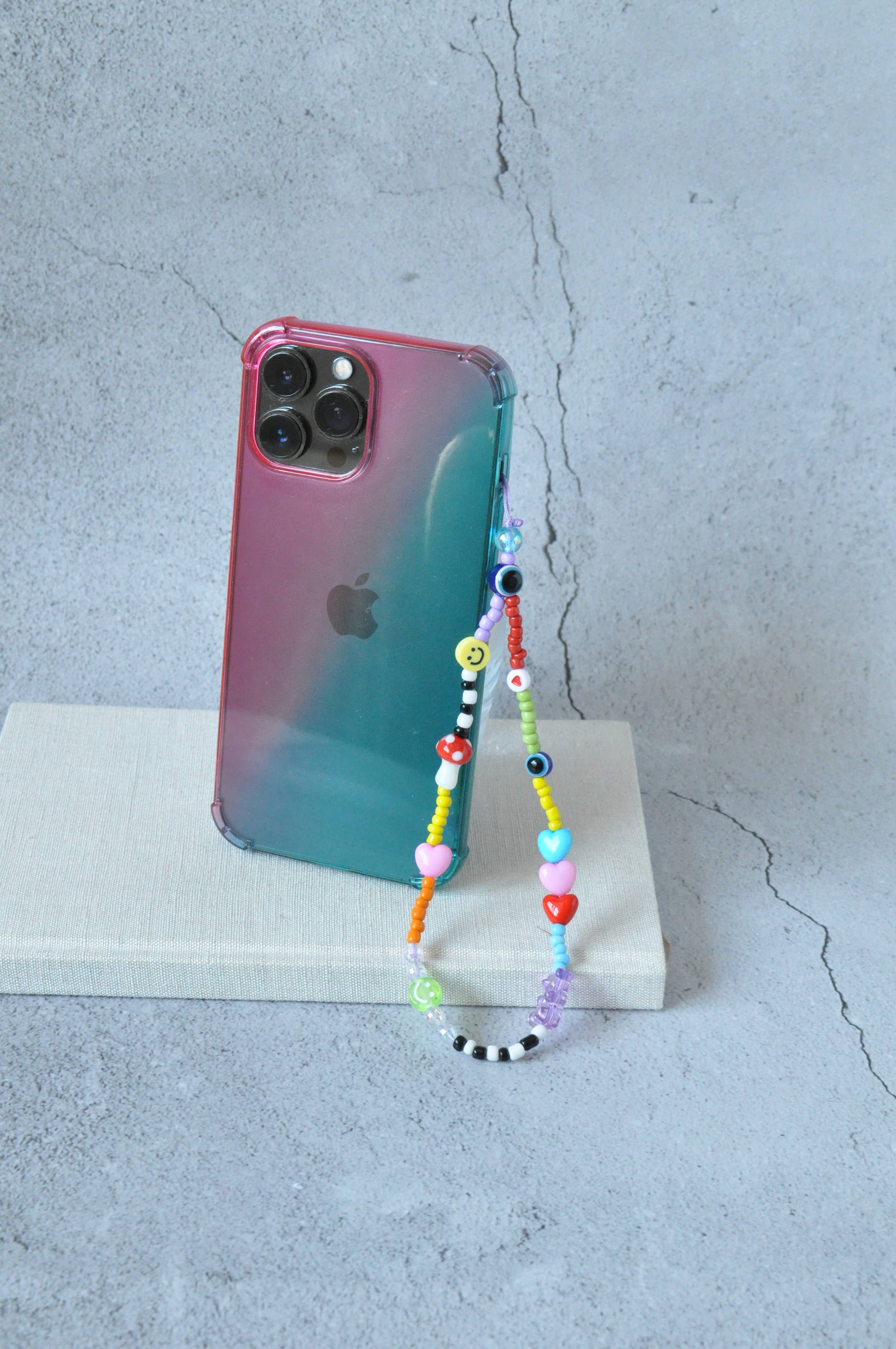 Shroom Beaded Phone Charm | Bag Charm - Image 2