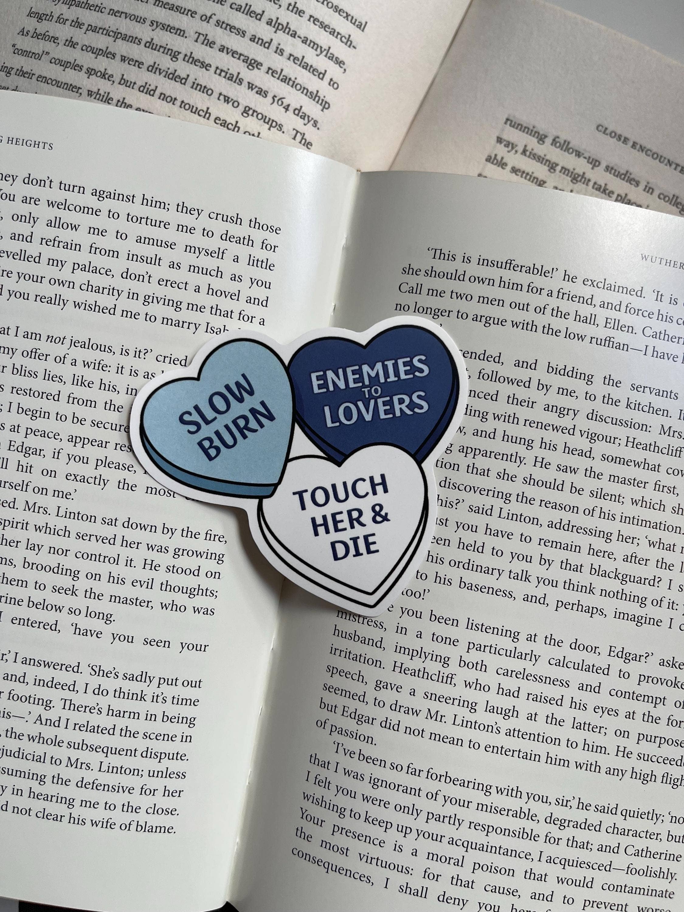 Slow Burn Candy Heart Sticker | Enemies to Lovers - Image 2