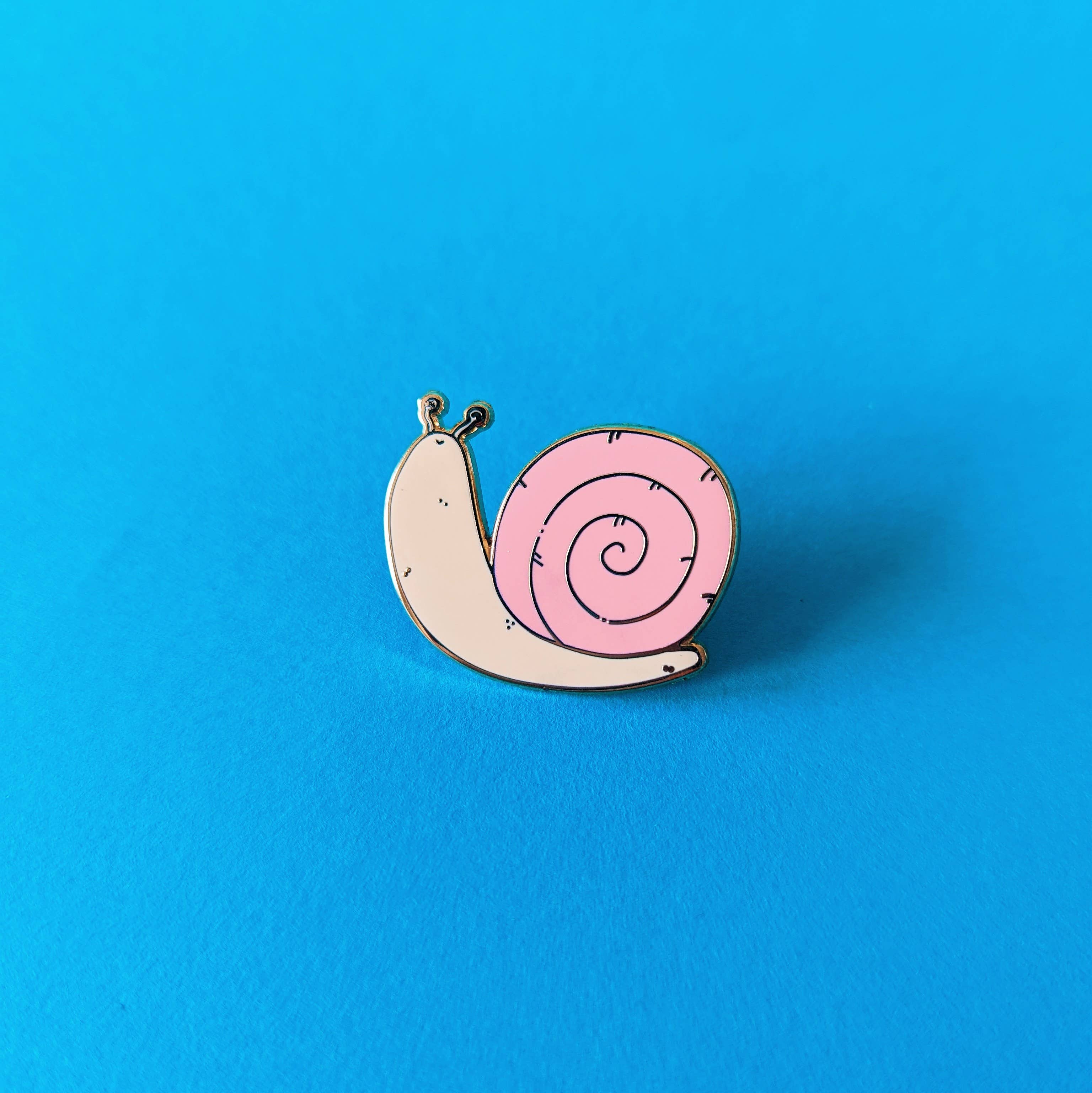 Snail Kawaii Enamel Pin - Image 3