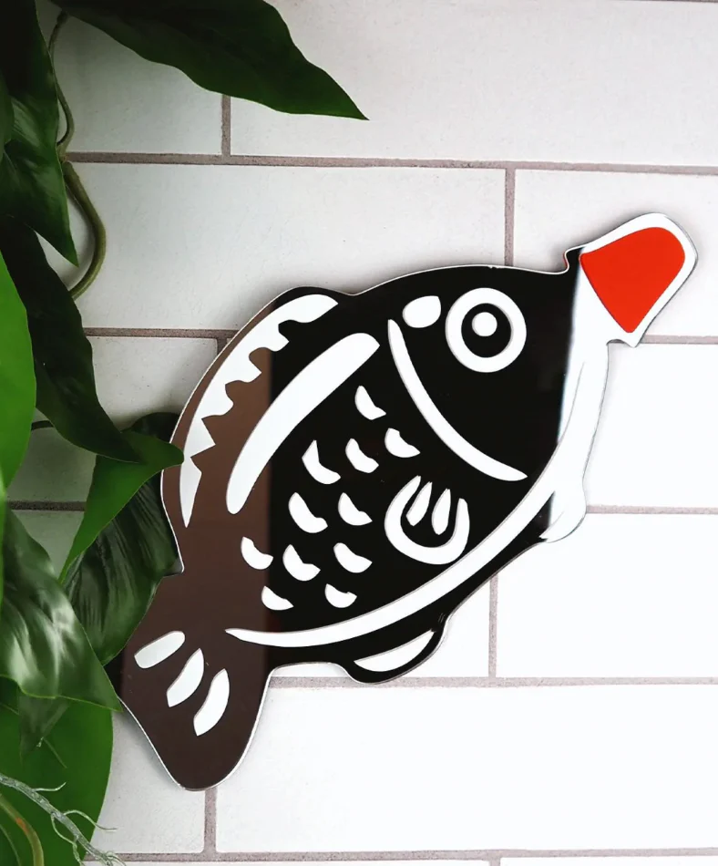 Sushi Soy Sauce Fish Mirror