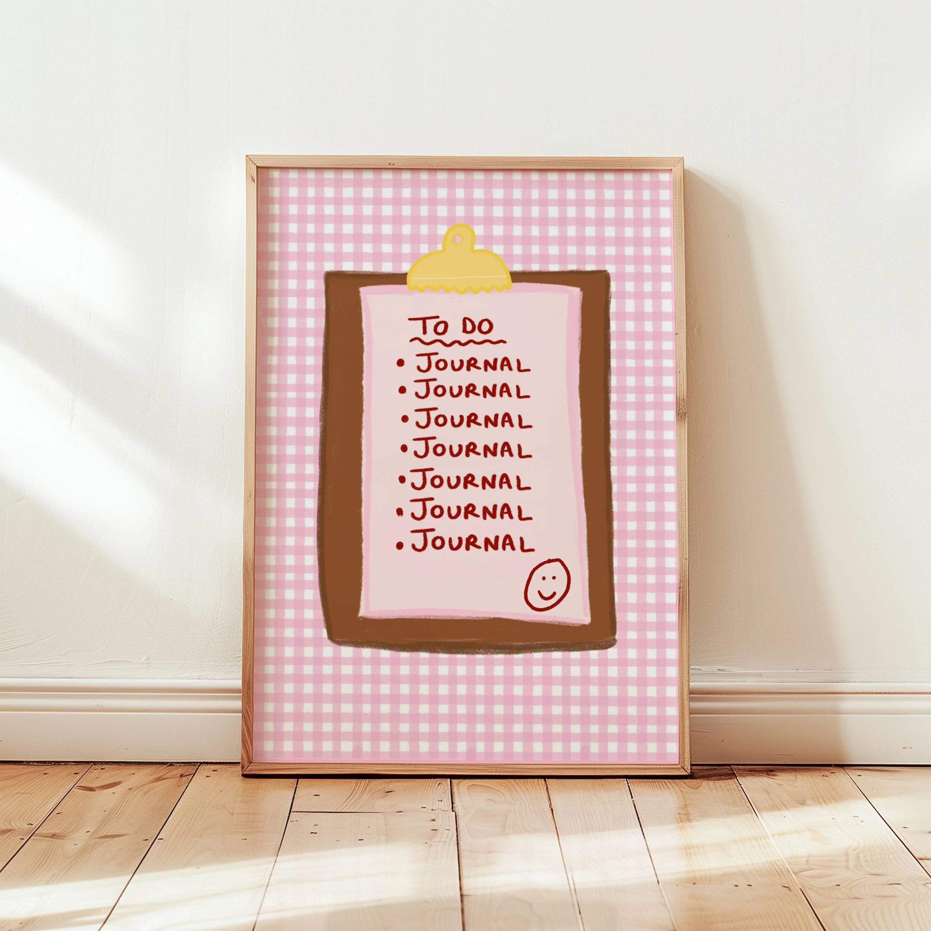 To Do - Journal Art Print