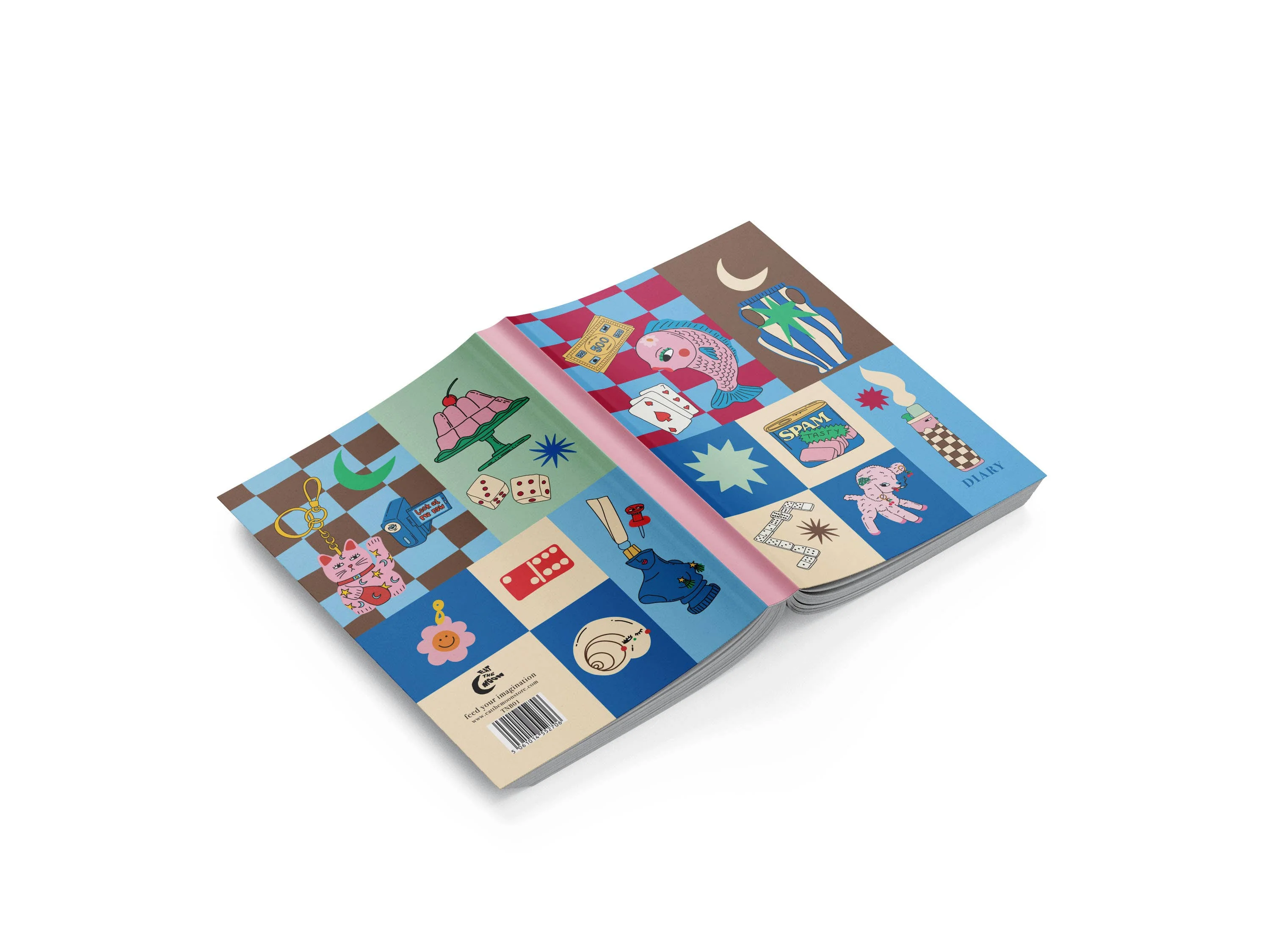 Undated Pocket Diary 2025/2026 | Mini A6 Daily Planner - Image 4