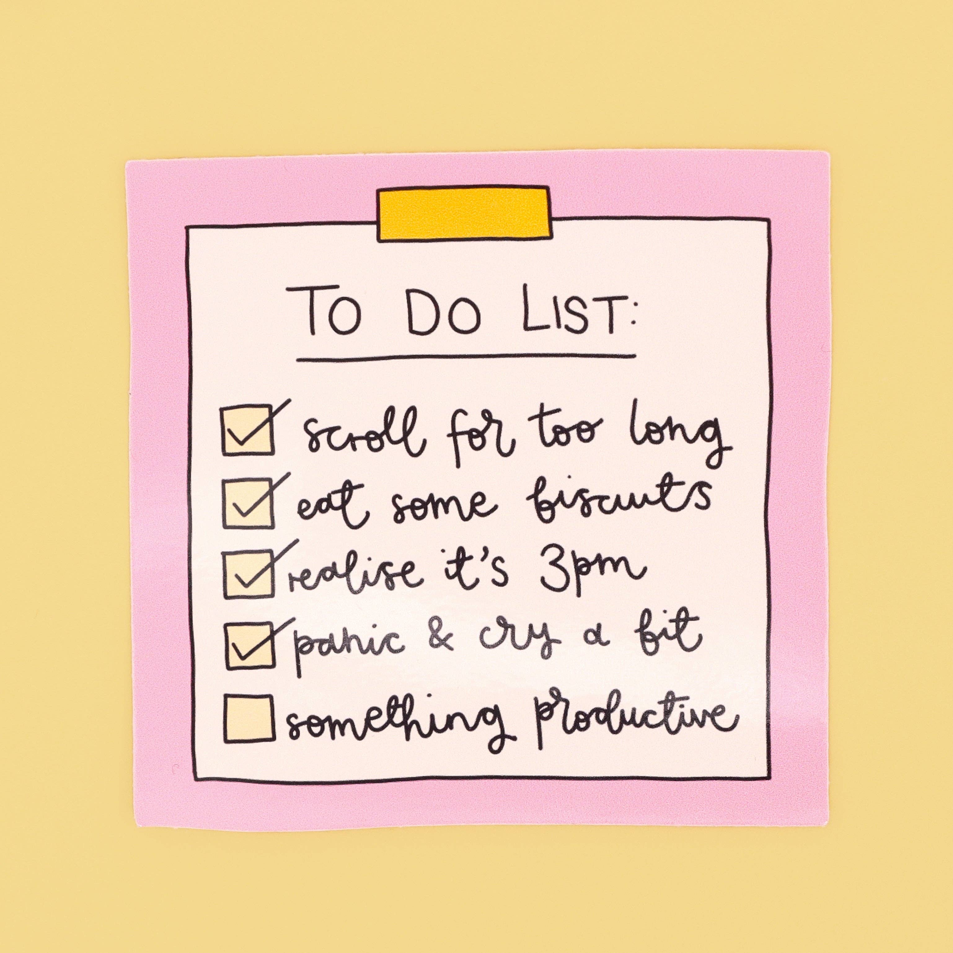 Vinyl sticker - to do list - Image 5