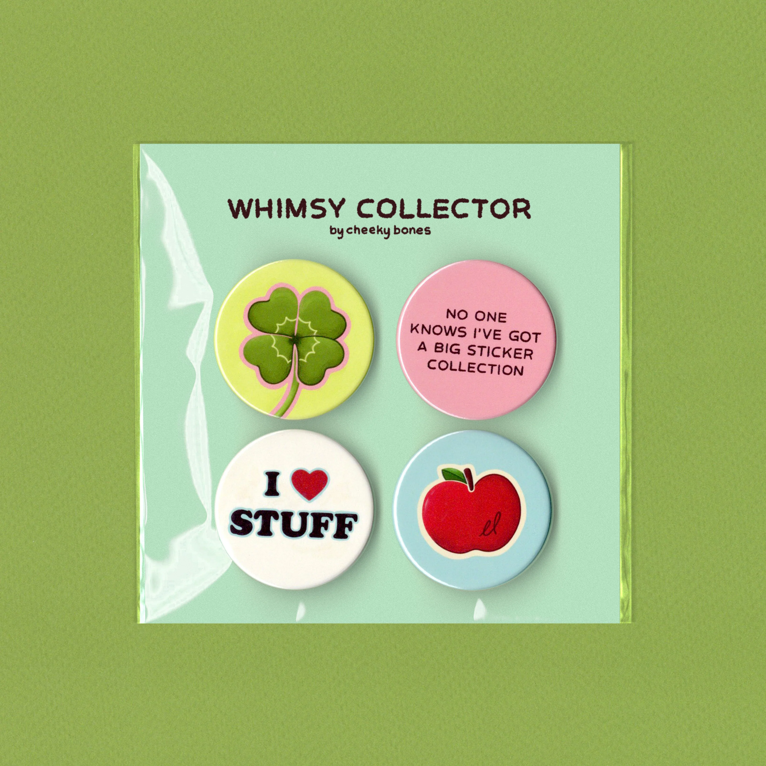 Whimsy Collector Badge Pack