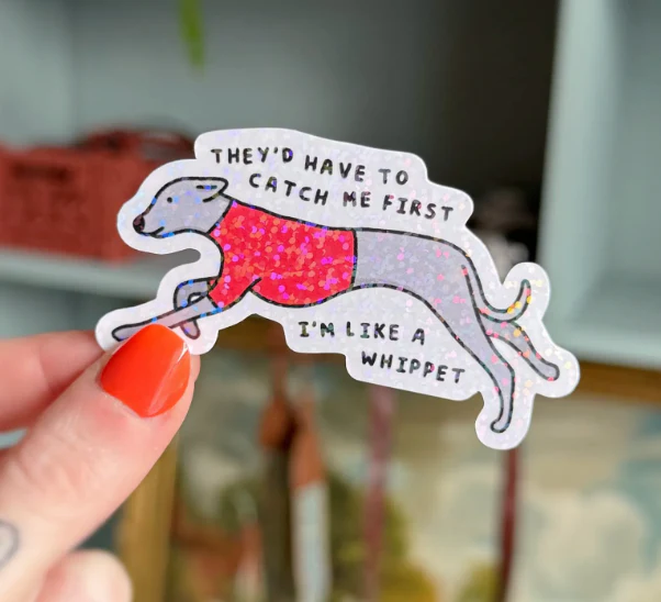 Whippet Sticker